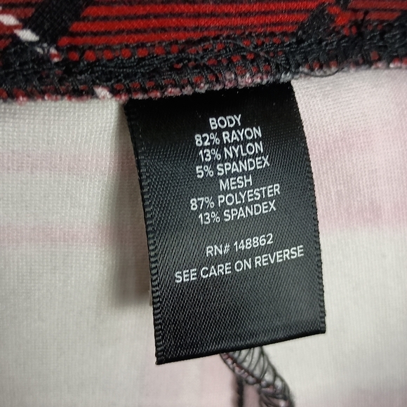 Torrid Premium Ponte Stretch Pull-On Pixie Pant in Red Plaid - Picture 8 of 8